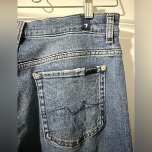 7 For All Mankind Womens Denim Jeans - Tess Trouser